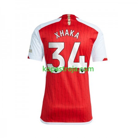 Billiga Fotbollströjor Arsenal Xhaka 34 Hemma tröja 2023/24 Kortärmad